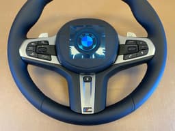 BMW BMW 5 G30 G31 G38 6 G32 X3 G01 X4 G02 USA OEM M Steering Wheel HEATING ASSIST+ — thumbnail 5