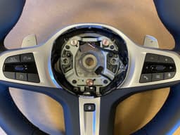 BMW BMW 5 6 X3 X4 G30 G31 G38 G32 G01 G08 G02 LCI M Steering Wheel Paddles HEATING — thumbnail 7