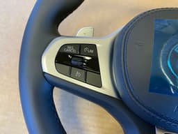 BMW BMW 5 6 X3 X4 G30 G31 G38 G32 G01 G08 G02 LCI M Steering Wheel Paddles HEATING — thumbnail 3