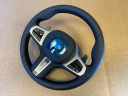 BMW BMW 5 6 X3 X4 G30 G31 G38 G32 G01 G08 G02 LCI M Steering Wheel Paddles HEATING — thumbnail 10