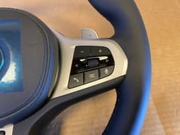 BMW BMW 5 6 X3 X4 G30 G31 G38 G32 G01 G08 G02 LCI M Steering Wheel Paddles HEATING — thumbnail 4