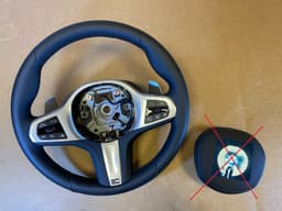 BMW BMW 5 G30 G31 G38 6 G32 X3 G01 G08 X4 G02 OEM M Steering Wheel VIBRO ASSIST+ — thumbnail 1