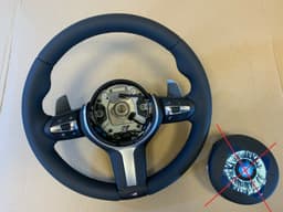 BMW BMW F20 F22 F30 F31 F32 F34 F39 F48 M Steering Wheel G PADDLES HEATING VIBRO ACC — thumbnail 1