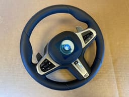 BMW BMW 5 6 X3 X4 G30 G31 G32 G01 G02 LCI EU M Steering Wheel Paddles HEAT VIBRO ACC — thumbnail 9