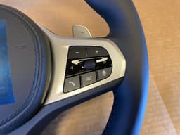 BMW BMW 5 6 X3 X4 G30 G31 G32 G01 G02 LCI EU M Steering Wheel Paddles HEAT VIBRO ACC — thumbnail 4