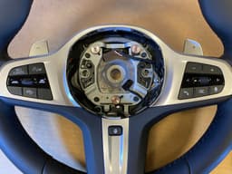 BMW BMW 5 6 X3 X4 G30 G31 G32 G01 G02 LCI EU M Steering Wheel Paddles HEAT VIBRO ACC — thumbnail 7
