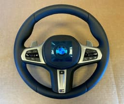 BMW BMW 5 6 X3 X4 G30 G31 G32 G01 G02 LCI USA M Steering Wheel Paddles HEATED ACC — thumbnail 2
