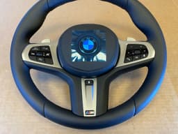BMW BMW 5 6 X3 X4 G30 G31 G32 G01 G02 LCI USA M Steering Wheel Paddles HEATED ACC — thumbnail 5