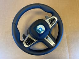 BMW BMW 5 6 X3 X4 G30 G31 G32 G01 G02 LCI USA M Steering Wheel Paddles HEATED ACC — thumbnail 9