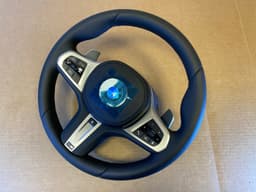 BMW BMW 5 6 X3 X4 G30 G31 G32 G01 G02 LCI USA M Steering Wheel Paddles HEATED ACC — thumbnail 10