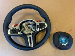 BMW BMW M5 F90 X3M F97 X4M F98 GENUINE M Steering Wheel ACC VIBRO NEW — thumbnail 1