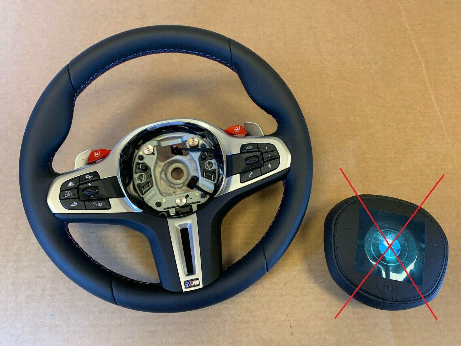 BMW BMW M5 F90 X3M F97 X4M F98 GENUINE M Steering Wheel ACC VIBRO NEW