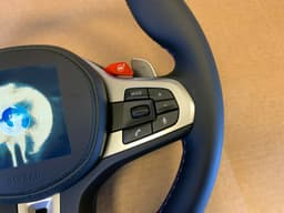 BMW BMW M5 F90 X3M F97 X4M F98 GENUINE M Steering Wheel ACC VIBRO NEW — thumbnail 4
