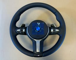 BMW BMW F15 F16 F25 F26 F39 F45 F48 OEM USA M Steering Wheel Paddles DUAL VIBRO ACC — thumbnail 2