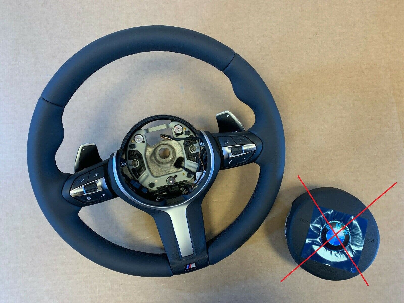 BMW BMW F20 F22 F30 F31 F32 F34 F39 F48 M Steering Wheel Paddles HEATING VIBRO ACC