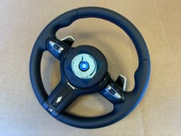 BMW BMW F15 F16 F25 F26 F39 F45 F48 USA M Steering Wheel PADDLES HEATED VIBRO CARBON — thumbnail 10