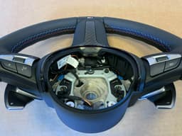 BMW BMW F15 F16 F25 F26 F39 F45 F48 USA M Steering Wheel PADDLES HEATED VIBRO CARBON — thumbnail 8