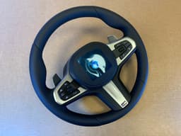 BMW BMW 5 6 X3 X4 G30 G31 G38 G32 G01 G08 G02 OEM M Steering Wheel Paddles ACC — thumbnail 9