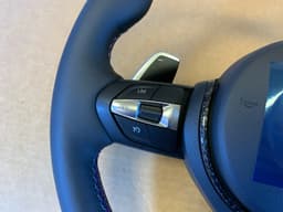BMW BMW F15 F16 F25 F26 F39 F45 F48 USA M Steering Wheel PADDLES HEATED VIBRO CARBON — thumbnail 3