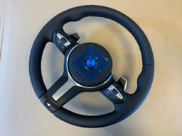 BMW BMW F15 F16 F25 F26 F39 F45 F48 OEM USA M Steering Wheel Paddles DUAL VIBRO ACC — thumbnail 9