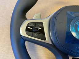 BMW BMW 5 6 X3 X4 G30 G31 G38 G32 G01 G02 LCI USA OEM M Steering Wheel Paddle HEATED — thumbnail 3