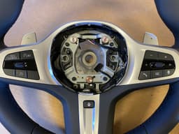 BMW BMW 5 6 X3 X4 G30 G31 G38 G32 G01 G02 LCI USA OEM M Steering Wheel Paddle HEATED — thumbnail 7