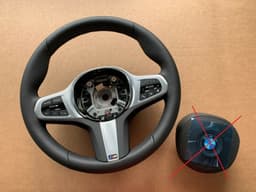 BMW BMW LCI 5 G30 G31 G38 6 G32 X3 G01 G08 X4 G02 GENUINE EU M Steering Wheel VIBRO — thumbnail 1