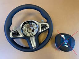 BMW BMW 1 2 3 Z4 F40 F44 G20 G21 G28 G29 GENUINE USA M Steering Wheel Paddles VIBRO — thumbnail 1