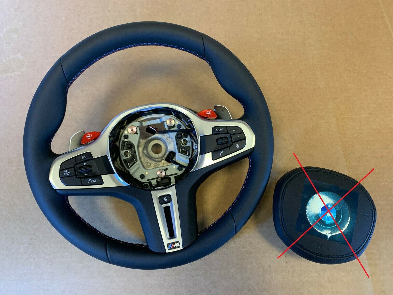 BMW BMW M5 F90 X3M F97 X4M F98 GENUINE EU M Steering Wheel HEATING VIBRO NEW
