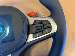 BMW BMW M5 F90 X3M F97 X4M F98 GENUINE EU M Steering Wheel HEATING VIBRO NEW — thumbnail 4
