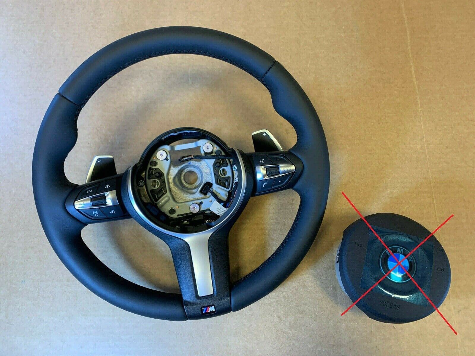 BMW BMW F01 F02 F06 F07 F10 F11 F12 F13 USA M Steering Wheel PADDLE HEATED VIBRO ACC