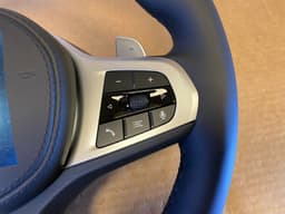 BMW BMW 5 6 X3 X4 G30 G31 G32 G01 G02 LCI EU M Steering Wheel Paddles HEATING VIBRO — thumbnail 4