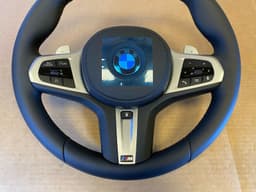 BMW BMW 5 6 X3 X4 G30 G31 G32 G01 G02 LCI EU M Steering Wheel Paddles HEATING VIBRO — thumbnail 5