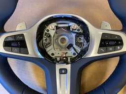 BMW BMW 5 6 X3 X4 G30 G31 G32 G01 G02 LCI EU M Steering Wheel Paddles HEATING VIBRO — thumbnail 7
