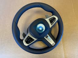BMW BMW 5 6 X3 X4 G30 G31 G32 G01 G02 LCI EU M Steering Wheel Paddles HEATING VIBRO — thumbnail 9