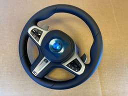 BMW BMW 5 6 X3 X4 G30 G31 G32 G01 G02 LCI EU M Steering Wheel Paddles HEATING VIBRO — thumbnail 10