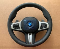 BMW BMW 8 X5 X6 X7 G14 G15 G05 G06 G07 USA M Steering Wheel Paddles HEATING VIBRO — thumbnail 2