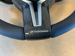 BMW BMW F15 F16 F20 F22 F25 F26 F30 F31 F32 F33 OEM M2 Steering Wheel CARBON ACC — thumbnail 5