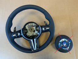 BMW BMW F15 F16 F20 F22 F25 F26 F30 F31 F32 F33 OEM M2 Steering Wheel CARBON ACC — thumbnail 1