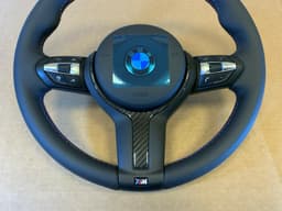 BMW BMW F15 F16 F25 F26 F30 F32 F34 F39 F48 M Steering Wheel HEATED VIBRO ACC CARBON — thumbnail 5