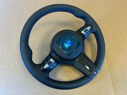 BMW BMW F15 F16 F25 F26 F30 F32 F34 F39 F48 M Steering Wheel HEATED VIBRO ACC CARBON — thumbnail 9