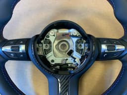 BMW BMW F15 F16 F25 F26 F30 F32 F34 F39 F48 M Steering Wheel HEATED VIBRO ACC CARBON — thumbnail 7