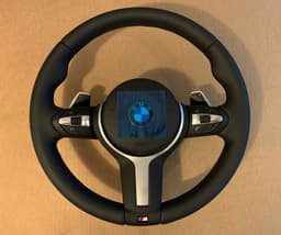 BMW BMW X5 X6 X3 X4 F15 F16 F25 F26 GENUINE M Steering Wheel PADDLES HEATING — thumbnail 2