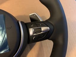 BMW BMW X5 X6 X3 X4 F15 F16 F25 F26 GENUINE M Steering Wheel PADDLES HEATING — thumbnail 4