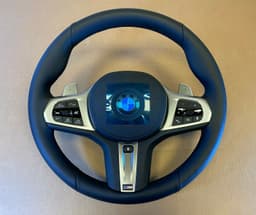 BMW BMW 2 3 F44 G20 G21 G28 EU M Steering Wheel Paddles HEATING VIBRO ASSIST+ — thumbnail 2