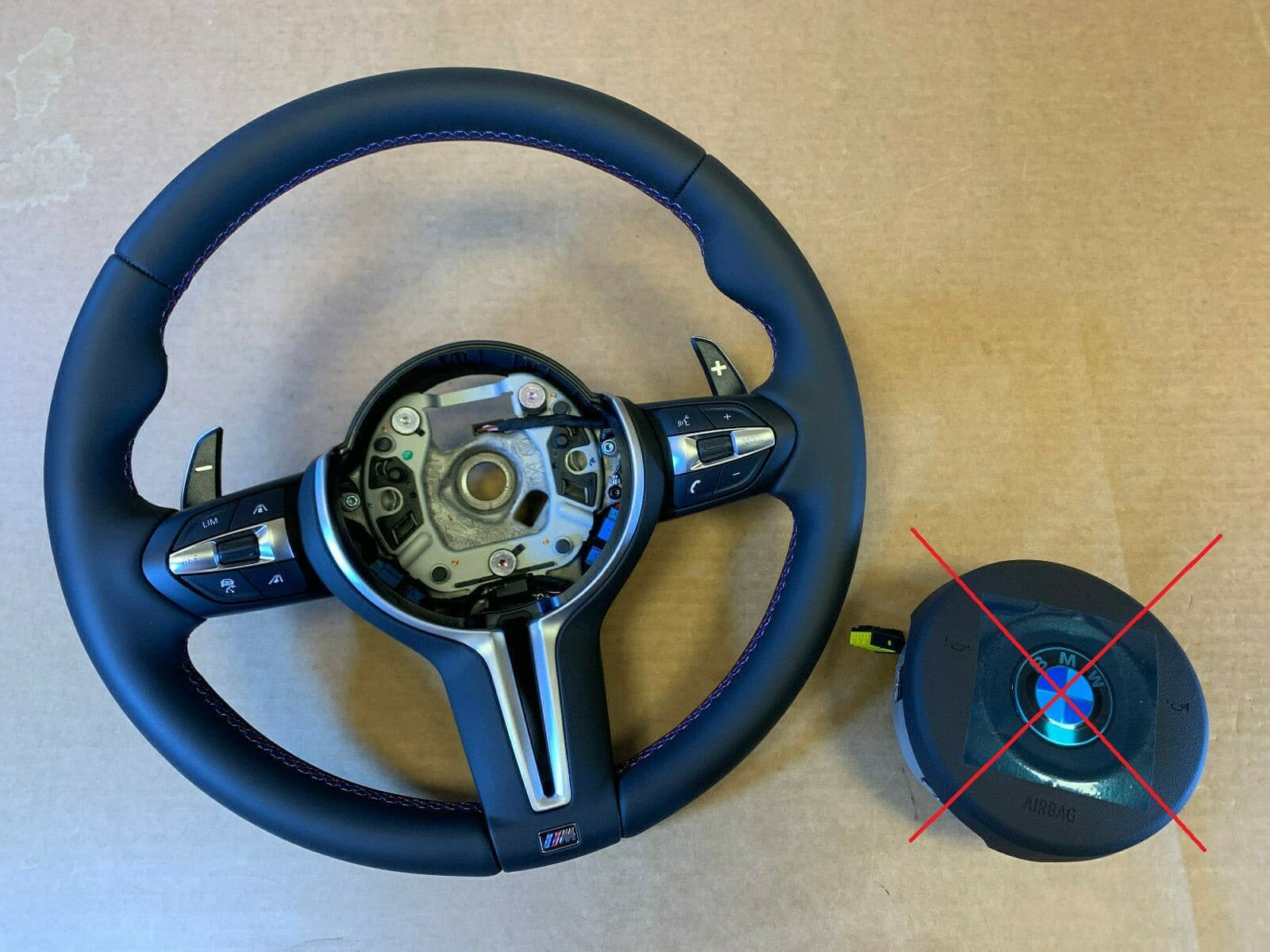 BMW BMW F01 F02 F03 F04 F06 F07 F10 F11 F12 F13 OEM USA M Steering Wheel Paddles ACC
