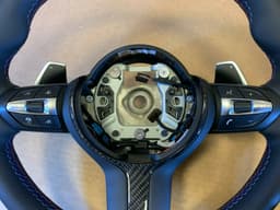 BMW BMW F15 F16 F25 F26 F30 F32 F34 F36 M Steering Wheel PADDLES HEATED ACC CARBON — thumbnail 7