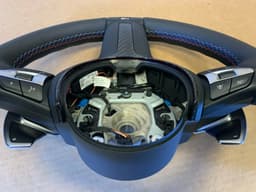 BMW BMW F15 F16 F25 F26 F30 F32 F34 F36 M Steering Wheel PADDLES HEATED ACC CARBON — thumbnail 8