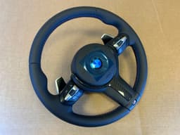 BMW BMW F15 F16 F25 F26 F30 F32 F34 F36 M Steering Wheel PADDLES HEATED ACC CARBON — thumbnail 9
