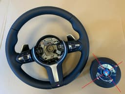 BMW BMW F01 F02 F06 F07 F10 F11 F12 F13 M Steering Wheel Paddles HEATING VIBRO ACC — thumbnail 1